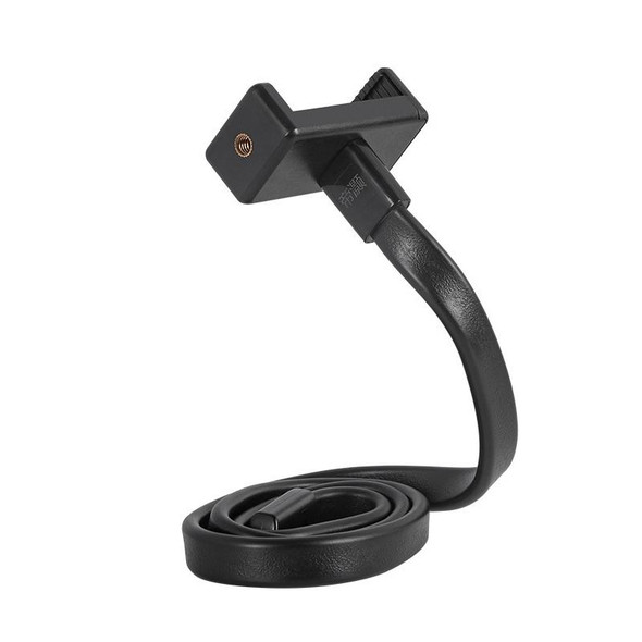 DiHao Bending Adjustment Hose Mobile Phone Live Broadcast Support(Hose+Double Hole Phone Clip)