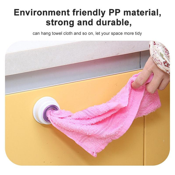 10 PCS Self-Adhesive Hooks Towel
