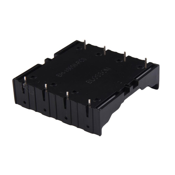 10 PCS Pin-type Power Battery Shrapnel Slot Storage Case Box Holder - 3 x 18650 Battery