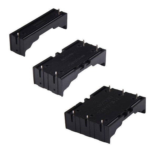10 PCS Pin-type Power Battery Shrapnel Slot Storage Case Box Holder - 2 x 18650 Battery