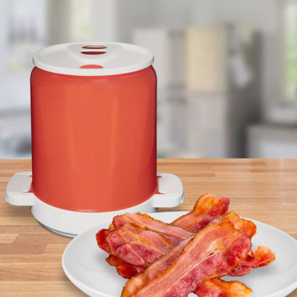 Microwave Bacon Cooker - Perfect Crispy Bacon Without the Mess
