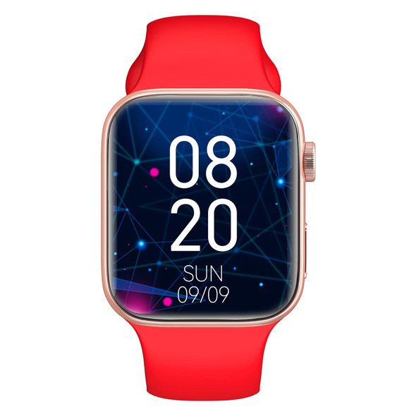 T900 PRO MAX L BIG 1.92 inch Large Screen Waterproof Smart Watch, Support Heart Rate / Blood Pressure / Oxygen / Multiple Sports Modes (Red)