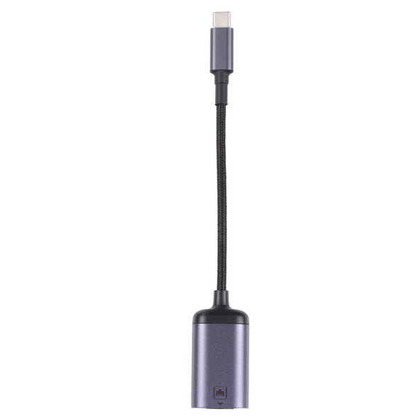 USB-C / Type-C Male to 100M RJ45 Female Adapter Cable