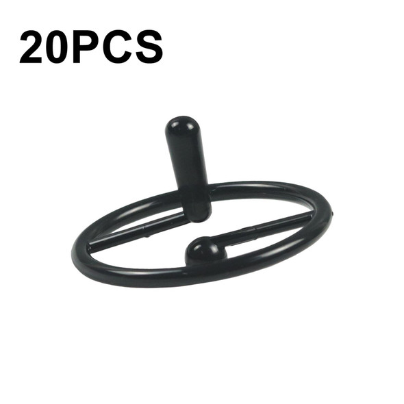20 PCS Suspension Exclamation Mark Gyroscope Decompression Small Toy(Black)