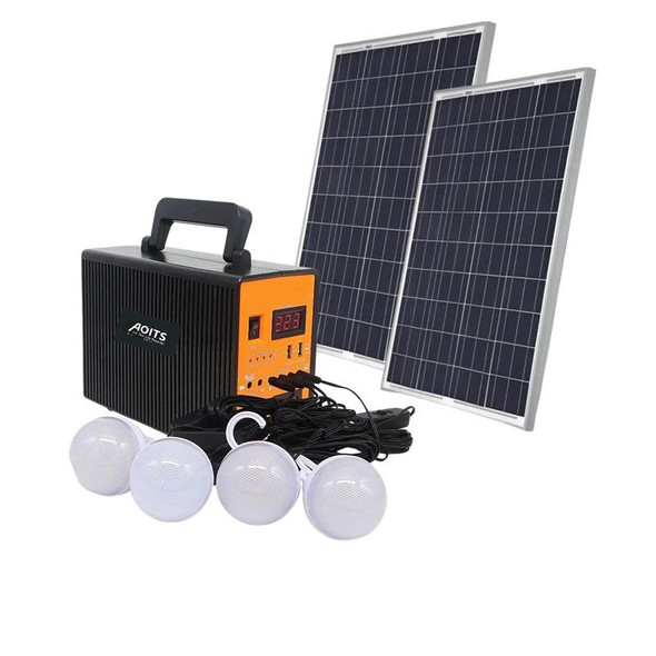 Multifunctional 12V Solar System for Emergency and Everyday Use