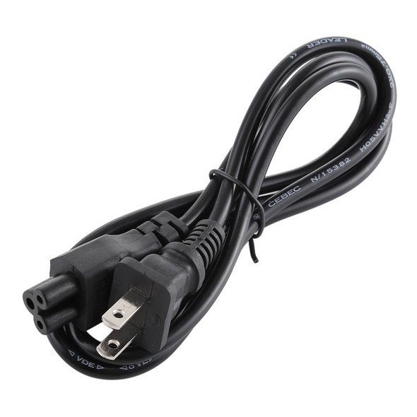3 Prong Notebook Laptop AC Adapter Power Supply Cable, Length: 1.2m