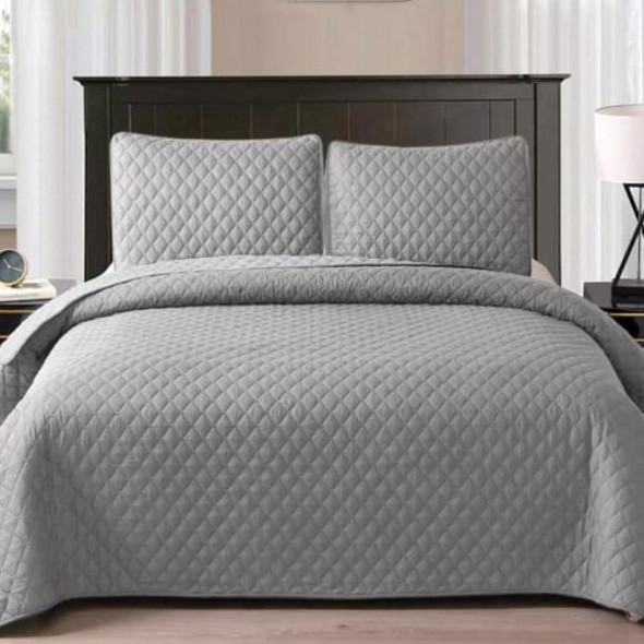 Luxury 5-Piece Quilted Duvet Cover Set for Queen Beds