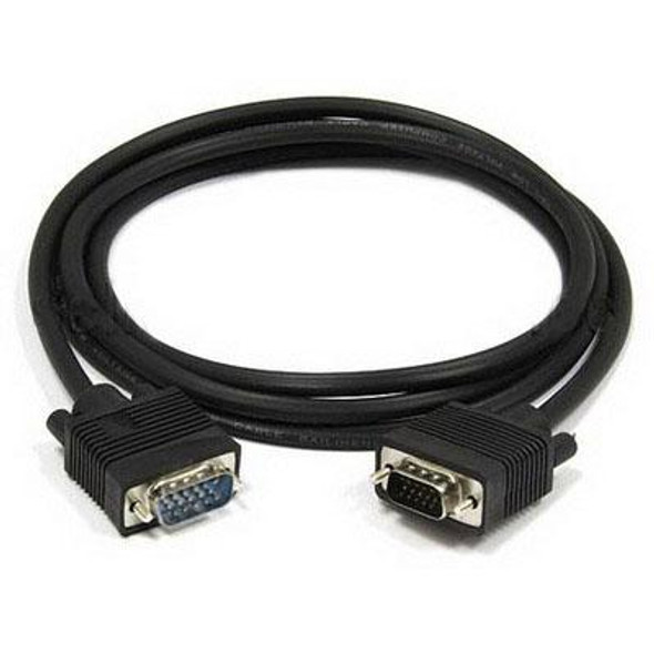 3m Normal Quality VGA 15Pin Male to VGA 15Pin Male Cable for CRT Monitor(Black)