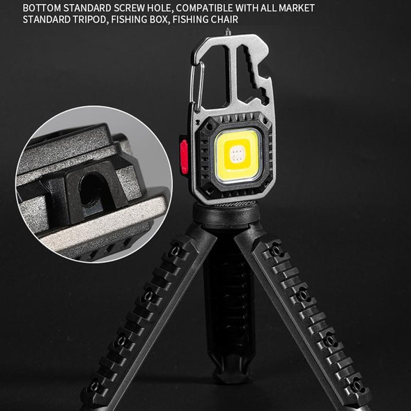 E-SMARTER W5138 Mini Bright Light Portable Flashlight, Specification: Tarnish+Bracket