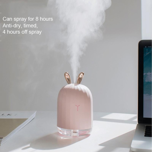 3life-318 2W Cute Deer USB Mini Humidifier Diffuser Aroma Mist Nebulizer with LED Night Light for Office, Home Bedroom, Capacity: 220ml, DC 5V