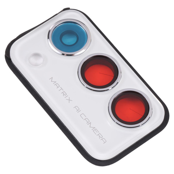 Back Camera Lens Frame for OPPO Realme Q3 Pro 5G / Realme Q3 Pro Carnival (White)