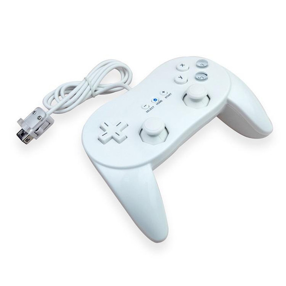 Classic Wired Game Controller Gaming Remote - Nintendo Wii(White)