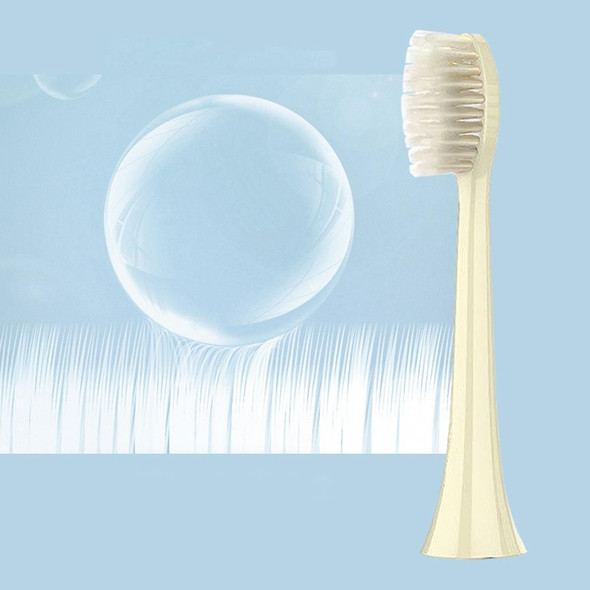 2 PCS Electric Toothbrush Head for Ulike UB602 UB603 UB601,Style: Soft -sensitive Avocado Green