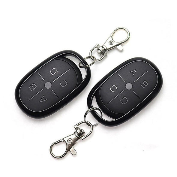 433MHZ 4-button Letter Style Wireless Copy Style Electric Barrier Garage Door Battery Car Key Remote Controller