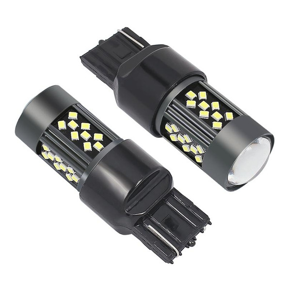 1 Pair 7440 12V 7W Continuous Car LED Fog Light(Blue Light)