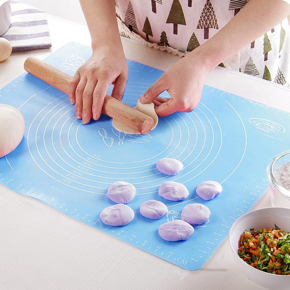 2 PCS Multi-purpose Baking Necessary Silicone Kneading Dough Pad / Flour Pad / Heat Insulation Meal Pad Random Color Delivery