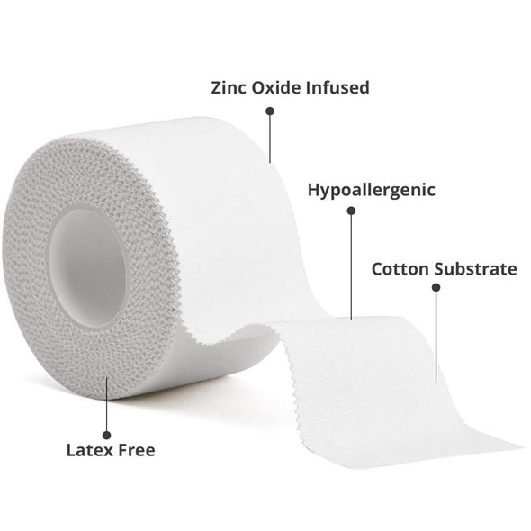 3 PCS Sports Tape Hand and Foot Protection Fixation Bandage, Size: 25mm x 13.7m(White)