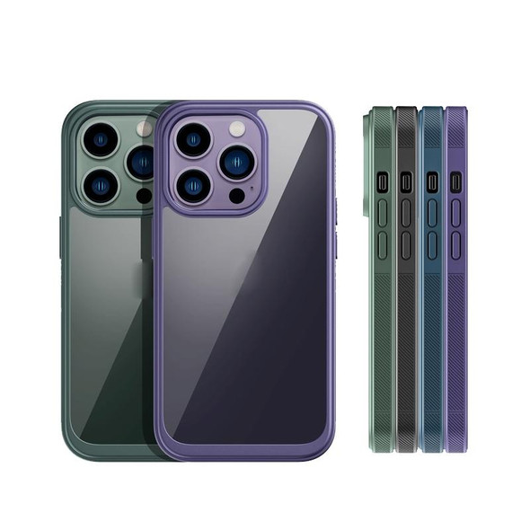 Shockproof TPU + PC Phone Case - iPhone 14 Max(Purple)