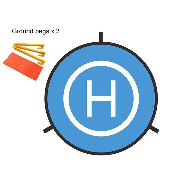 Universal Foldable Helipad Landing Pad - Drone Diameter 90cm