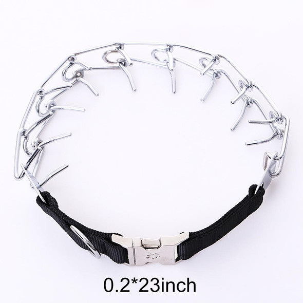 Pet Dogs High Quality Metal Collar Adjustable Chain Specific Training Dogs Chain Collar, Size: 4.0mm*60cm