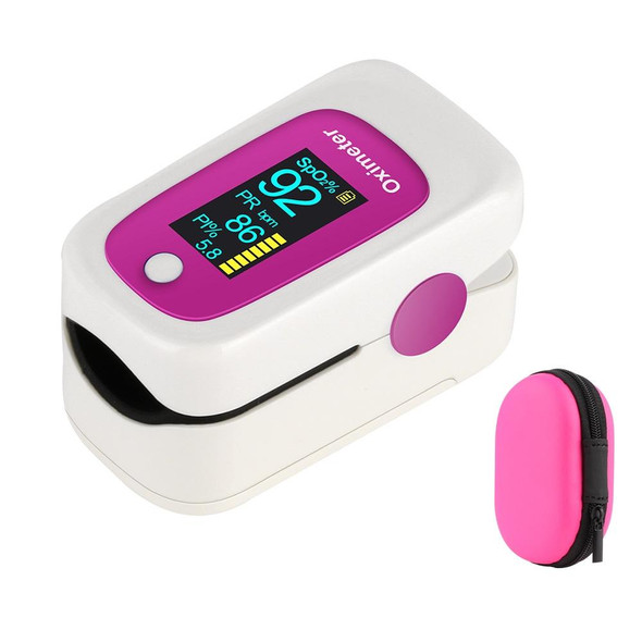 M160 Finger Pulse Oximeter(Rose Red)