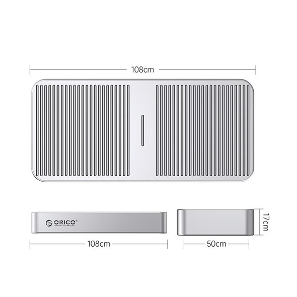 ORICO M224C3-U4-SV M.2 NVME 40Gbps SSD Enclosure(Silver)