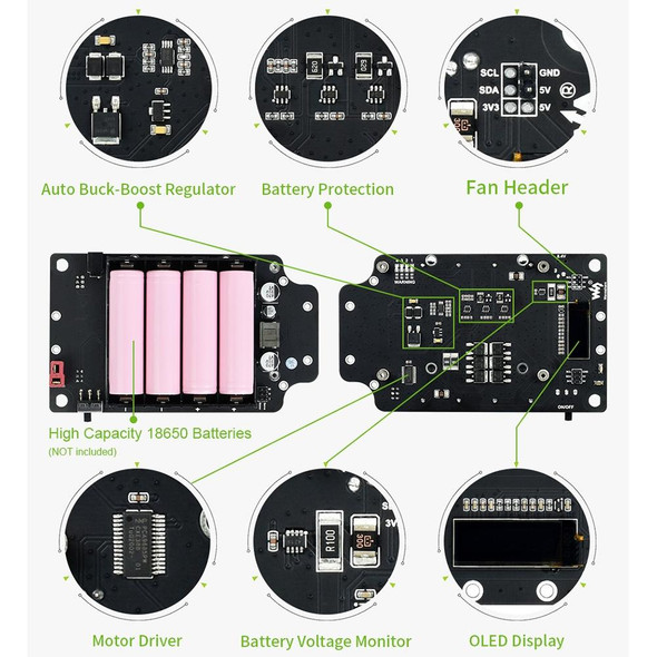 Waveshare JetRacer Pro 2GB AI Kit, High Speed AI Racing Robot Powered by Jetson Nano 2GB, Pro Version, EU Plug