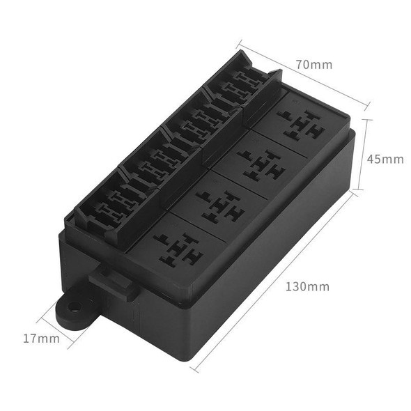 TF008-10 24V 5Pin Relay Car RV Radiography Sound Modified Electromagnetic Insurance Box