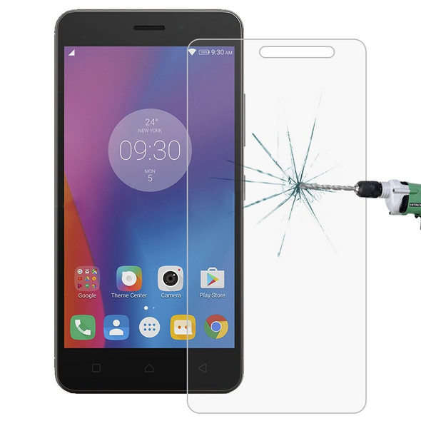 Lenovo K6 & A Plus 0.26mm 9H Surface Hardness 2.5D Explosion-proof Tempered Glass Screen Film