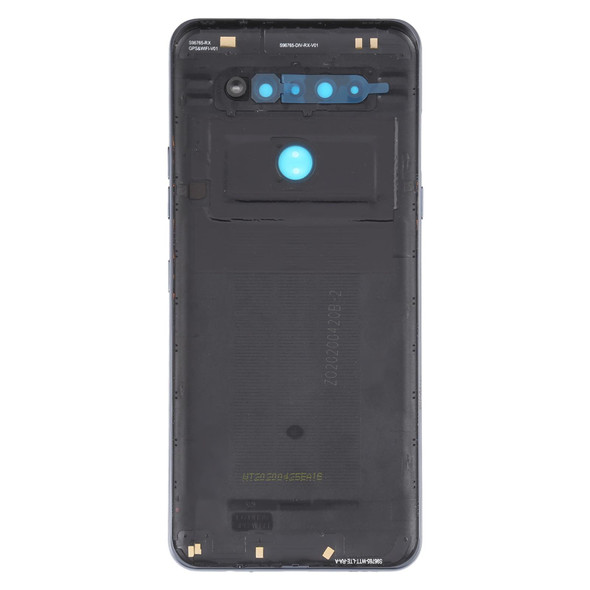 Back Battery Cover for LG K51s LMK510EMW LM-K510 LM-K510EMW(Black)