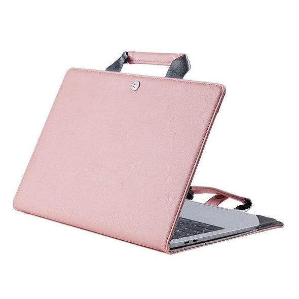 Laptop Bag Protective Case Tote Bag - MacBook Pro 15.4 inch, Color: Pink