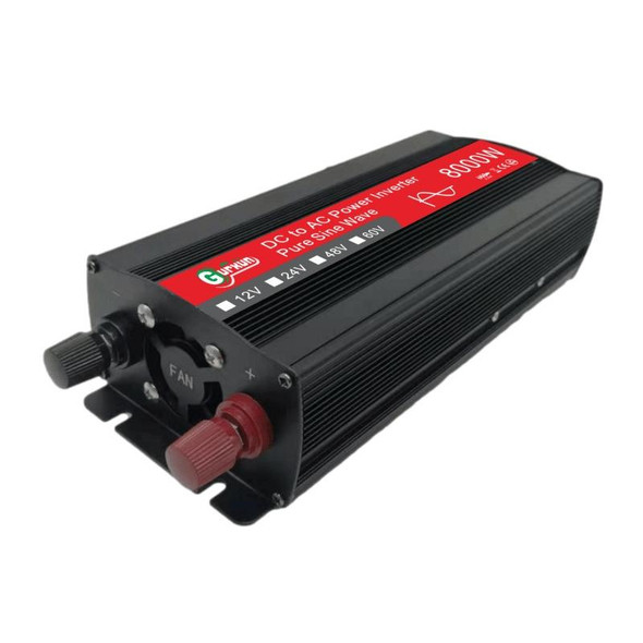 Gurxun 8000W High Power Household Car Sine Wave Inverter, Specification: 48V To 220V