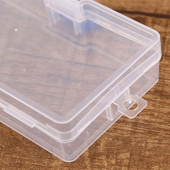 10 PCS Clear Plastic Box Storage Container