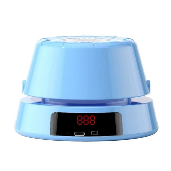 Remote Control Exercise Counting Home Automatic Smart Rope Skipping Machine(Sky Blue)