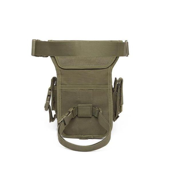 B05 Wild Fishing Portable Waist Bag Outdoor Sports Multifunctional Leg Bag(Army Green)