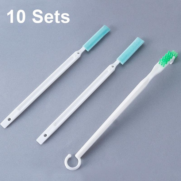 10 Sets Cup and Sink Crevice Cleaning Small Brush