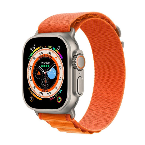 Nylon Loop Watch Band - Apple Watch Ultra(Orange)