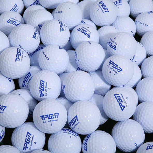 10 PCS PGM Q002 Golf Game Ball Dual Layer Practice Ball