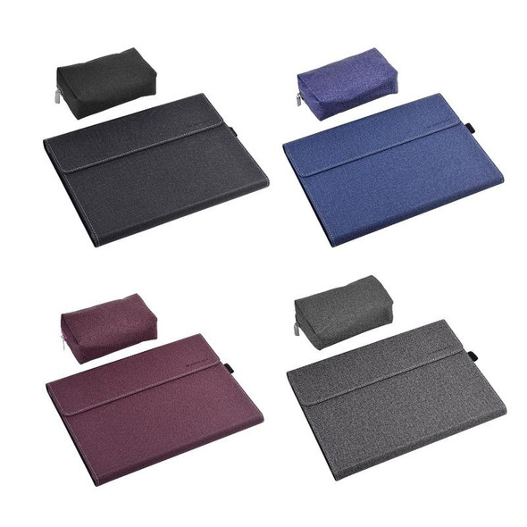 Microsoft Surface Pro 9 All-Inclusive Drop Tablet PC Case With Power Pack(Wine Red)