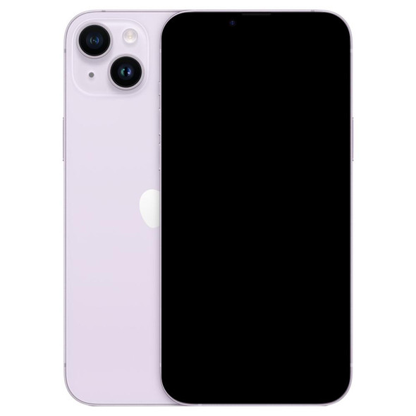 Black Screen Non-Working Fake Dummy Display Model for iPhone 14 Plus(Purple)