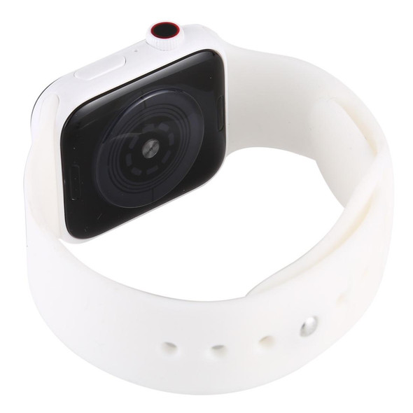 Black Screen Non-Working Fake Dummy Display Model for Apple Watch Series 5 44mm(White)
