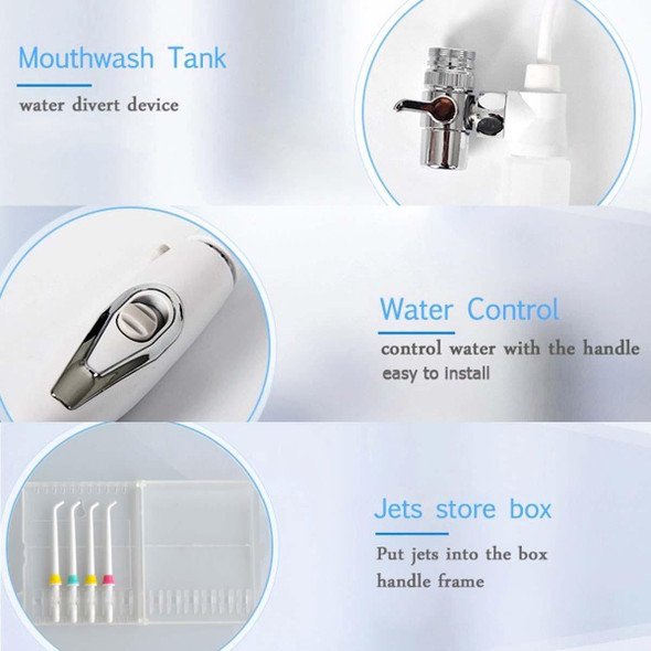 X1 Household Faucet Oral Irrigator Toothbrush Water Flosser