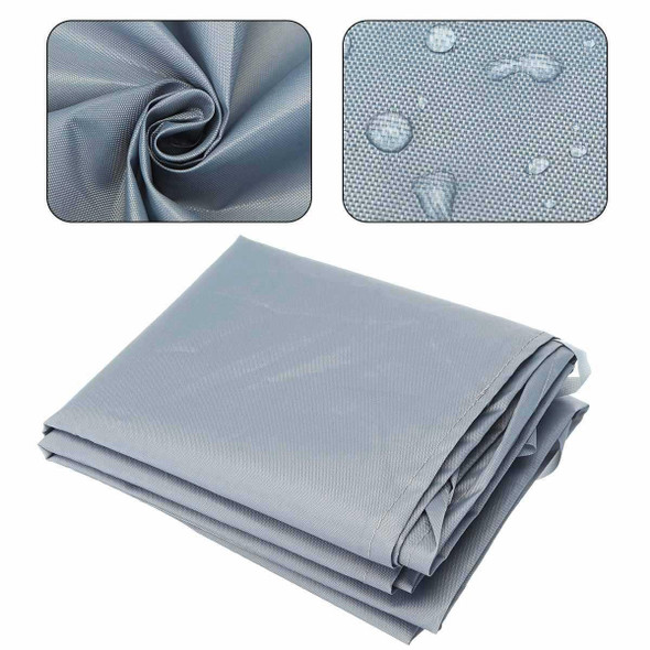 Retractable Roller Blind Awning Waterproof and Dustproof Protective Cover, Length: 2.5m (Grey)