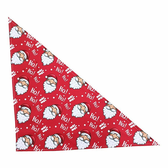 3 PCS Dog Saliva Towel Pet Triangle Bib(Christmas 2)