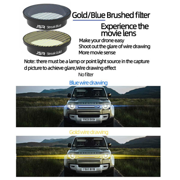 JSR  Drone Filter Lens Filter - DJI Avata,Style: MCUV