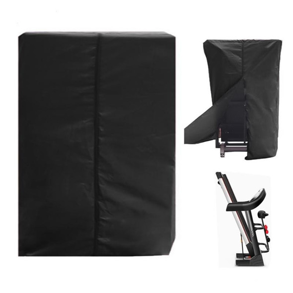 Treadmill Fitness Equipment Folding Dust Cover, Size: 95x75x160cm (Black)