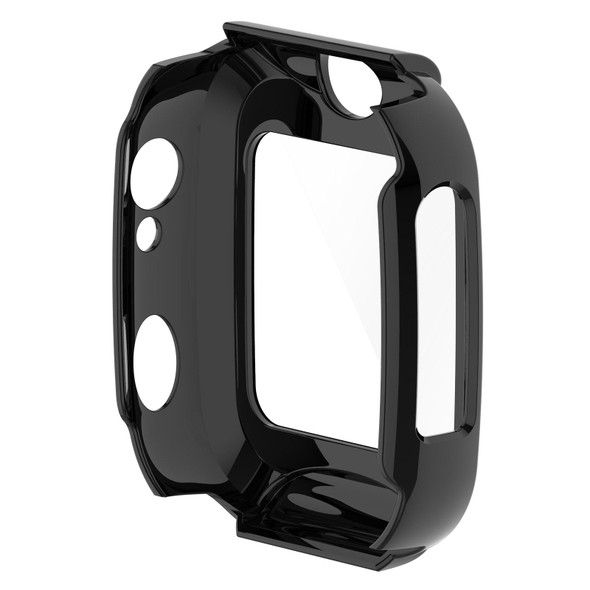 Xplora XGO2 Tempered Glass Film PC Watch Case(Black)