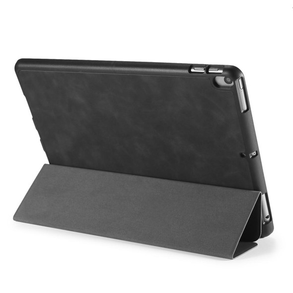 iPad Pro 10.5 inch DG.MING See Series Horizontal Flip Leather Case with Holder & Pen Holder(Black)