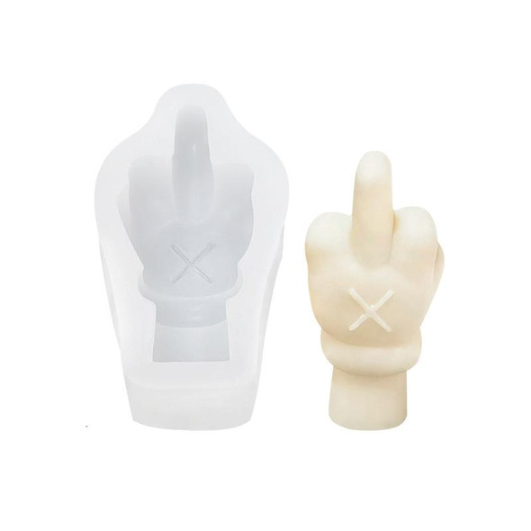 DIY Hand Shaped Scented Candle Silicone Mold, Specification: SX-LZ-332