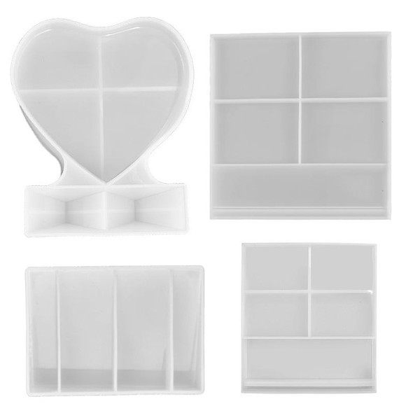 Heart-shaped Square Photo Frame Display DIY Silicone Mould, Spec: Vertical Rectangle